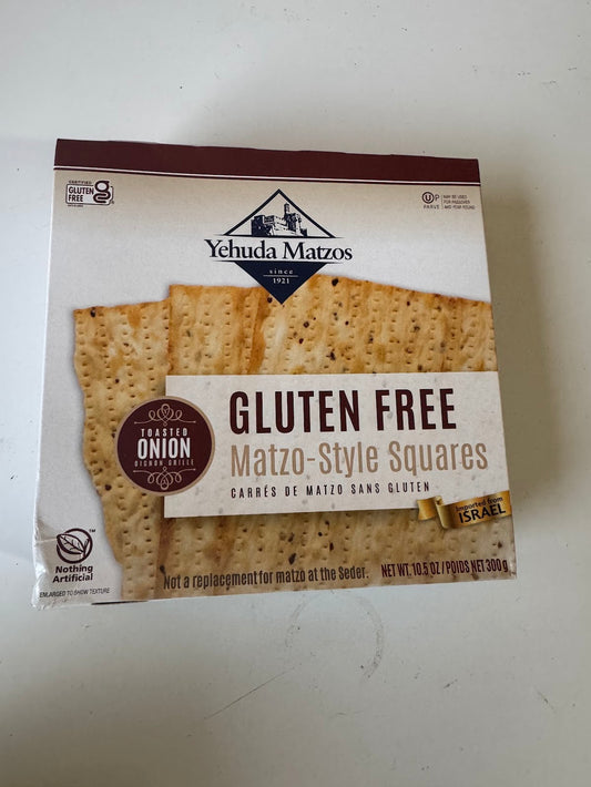 Yehuda Matzos Gluten Free Matzo-Style Squares