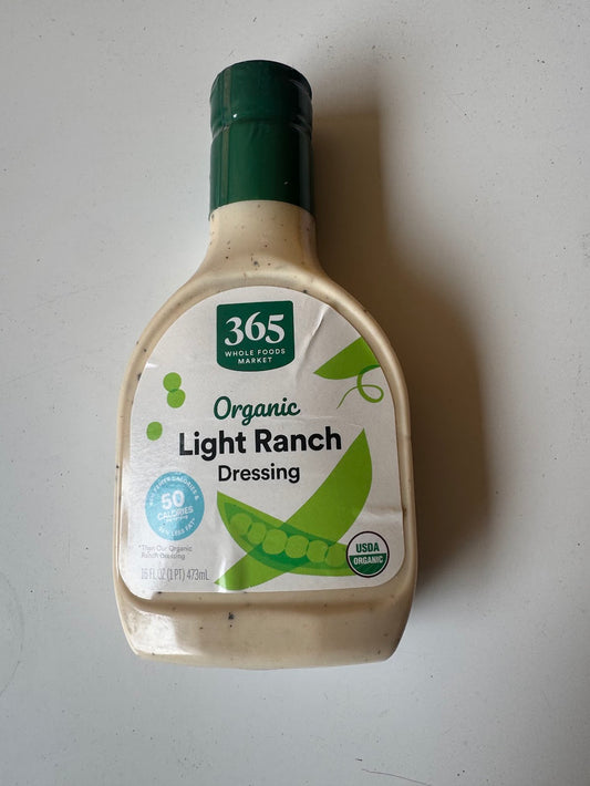 365 Whole Foods Market Organic Light Ranch Dressing