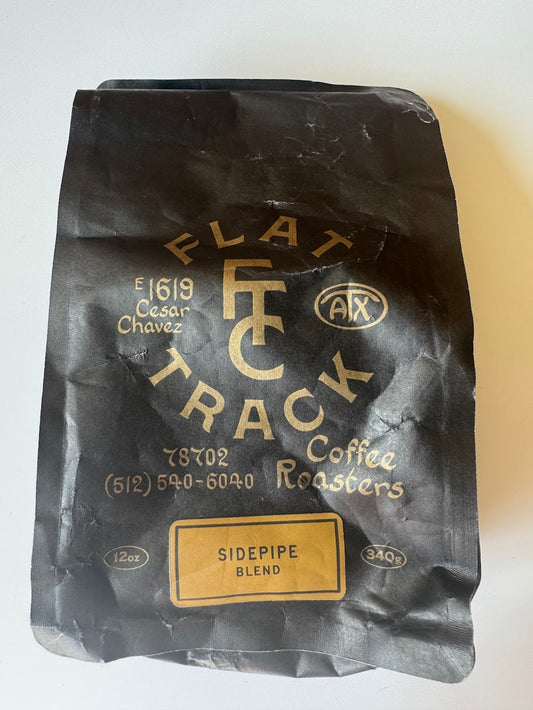 Flat Track Coffee Roasters Whole Bean Sidepipe Blend