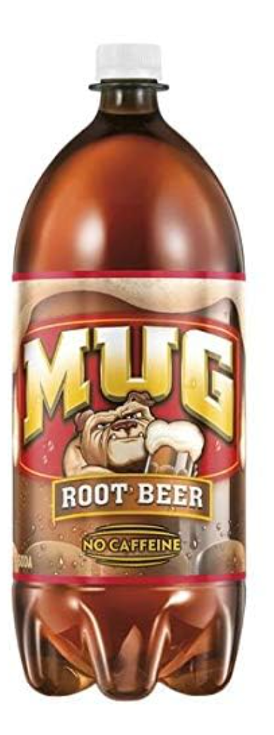 Mug Root Beer Soda 2 Liter Plastic Bottle