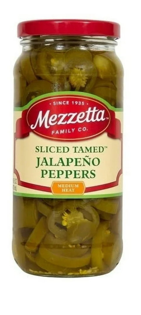 Mezzetta Peppers Jalapeno Deli-Sliced Tamed - 16 Oz