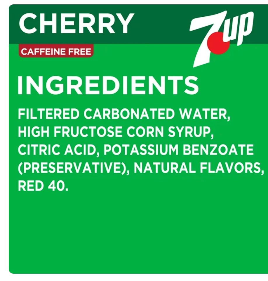 7UP Caffeine Free Cherry Soda Pop, 12 fl oz, 12 Pack Cans