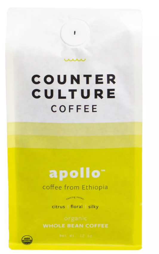 Counter Culture Apollo Whole Bean Medium Roast Coffee -12oz