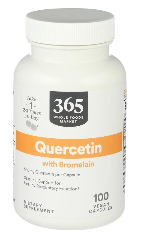 Whole Foods Market 365, Quercetin with Bromelain, 100 Count