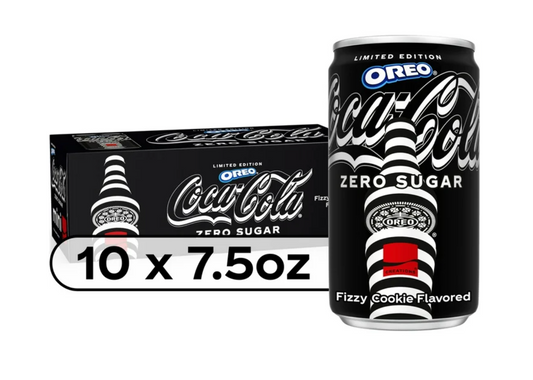 Coca-Cola® Zero Sugar OREO Limited Edition Creations® 7.5 oz 10 Pack Mini Cans