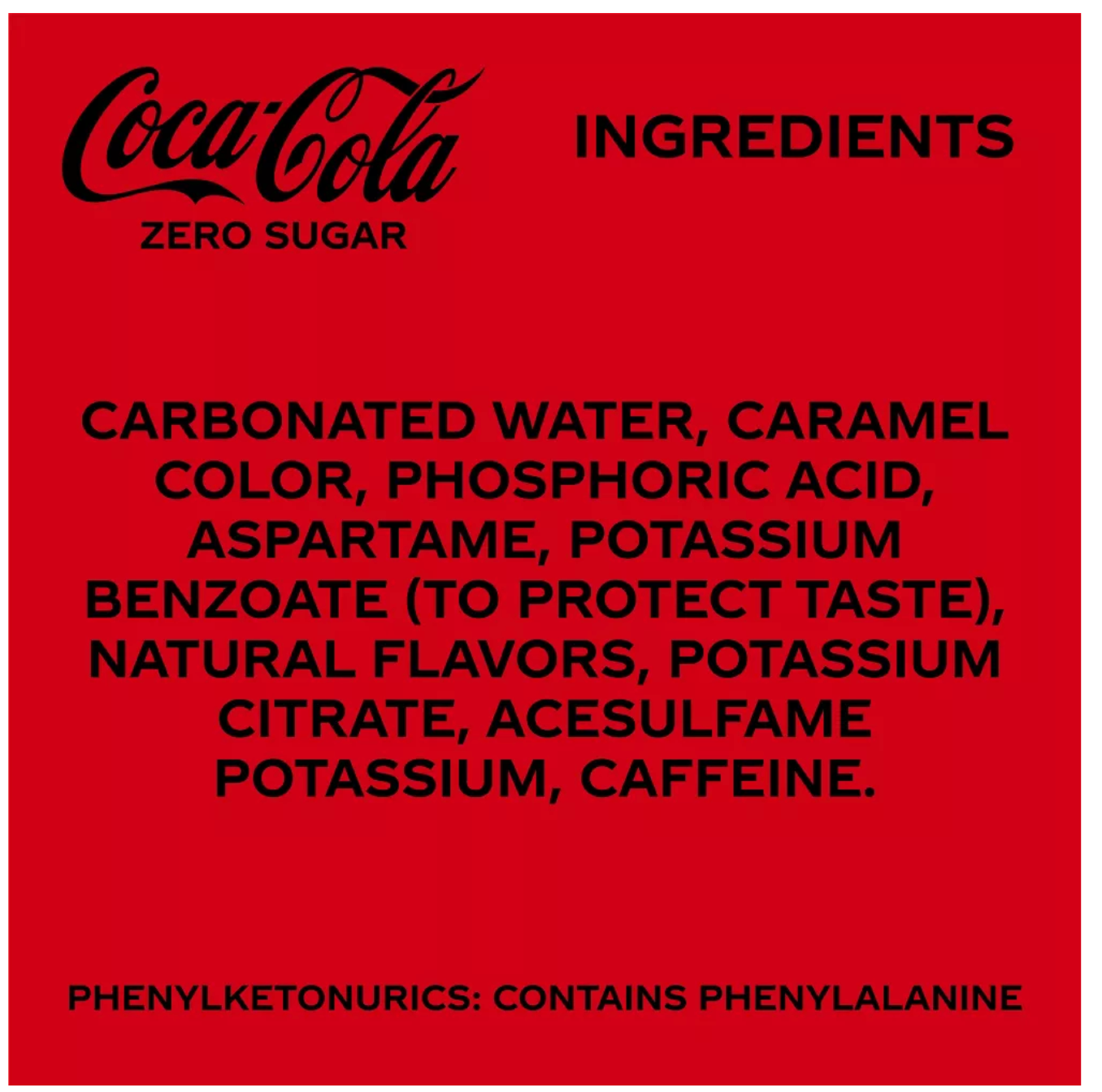 Coca-Cola Zero Sugar Soda - 6pk/16.9 fl oz Bottles