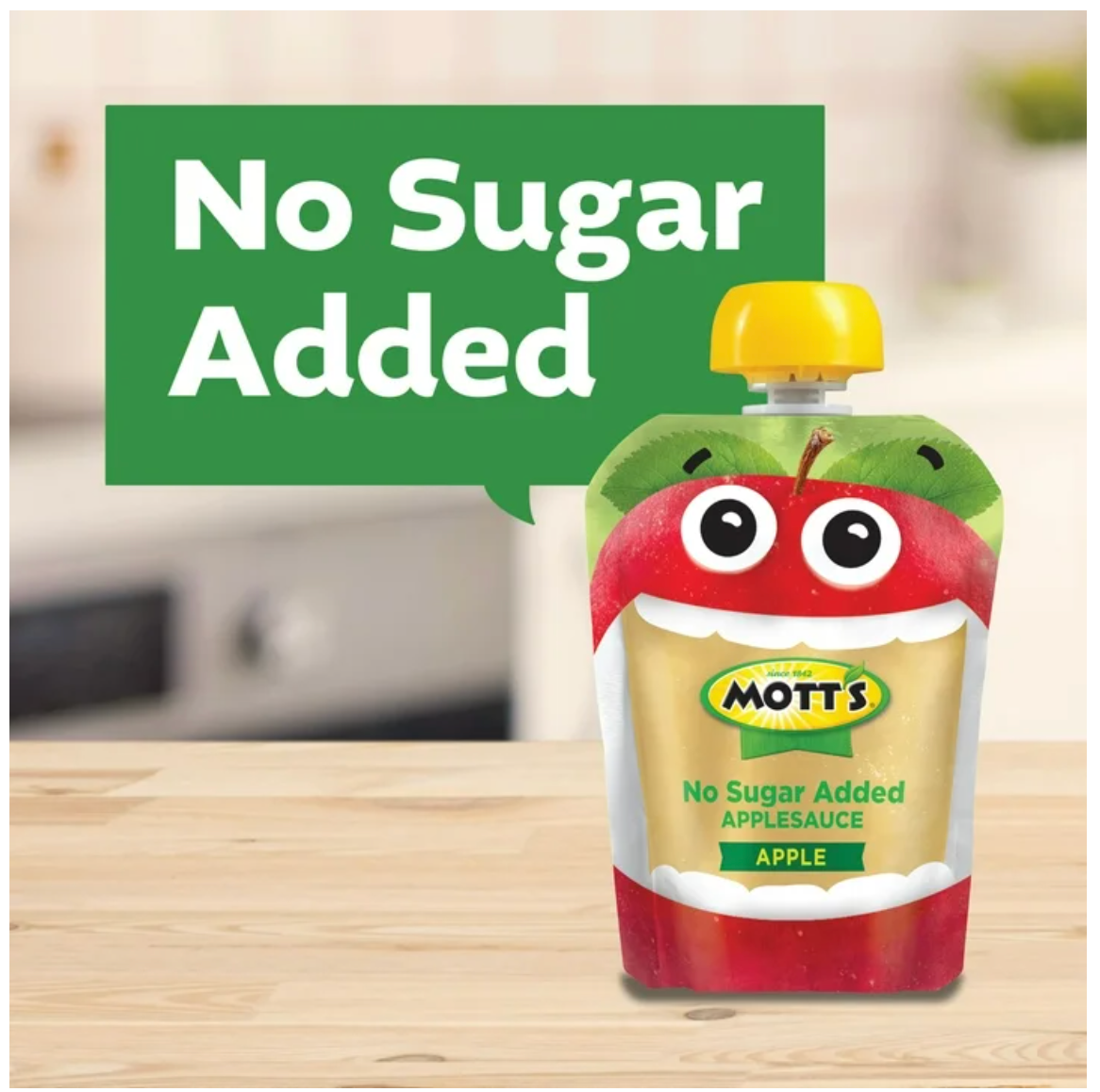 Mott's Unsweetened Pouches - 3.2 oz - Single Pouch - Apple or Cinnamon Variety