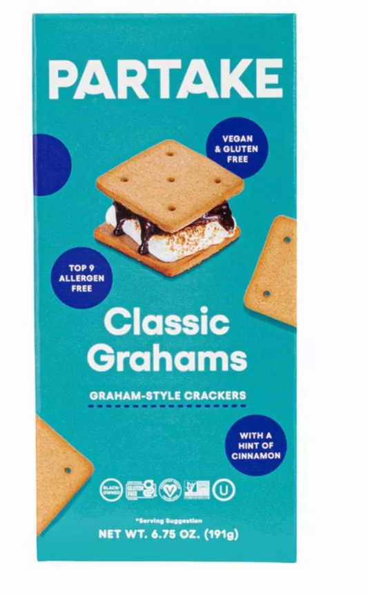 Partake Classic Grahams - 6.75oz - Expires July 24 2025