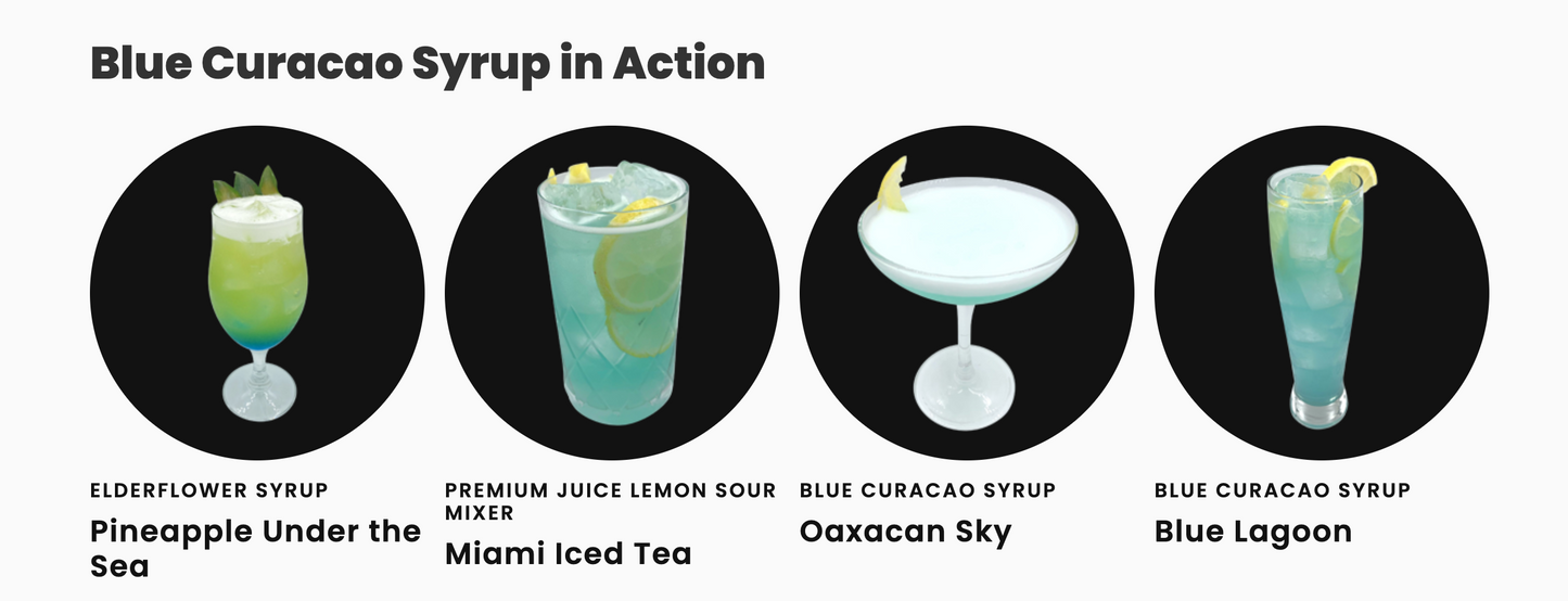 Finest Call Curacao Blue Syrup