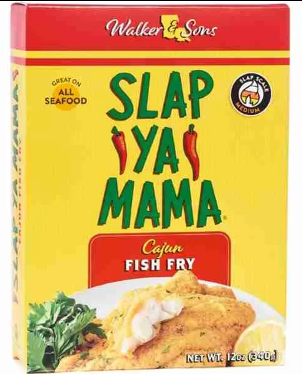 Slap Ya Mama Cajun Fish Fry Seasoned - Expired Apr 23 2025