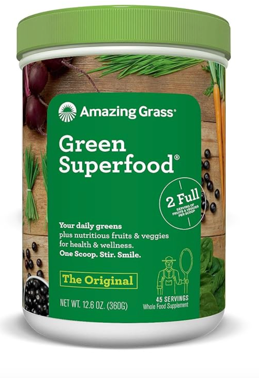 Amazing Grass Green Superfood, Original, 12.6 Ounce - Expires 01/2026