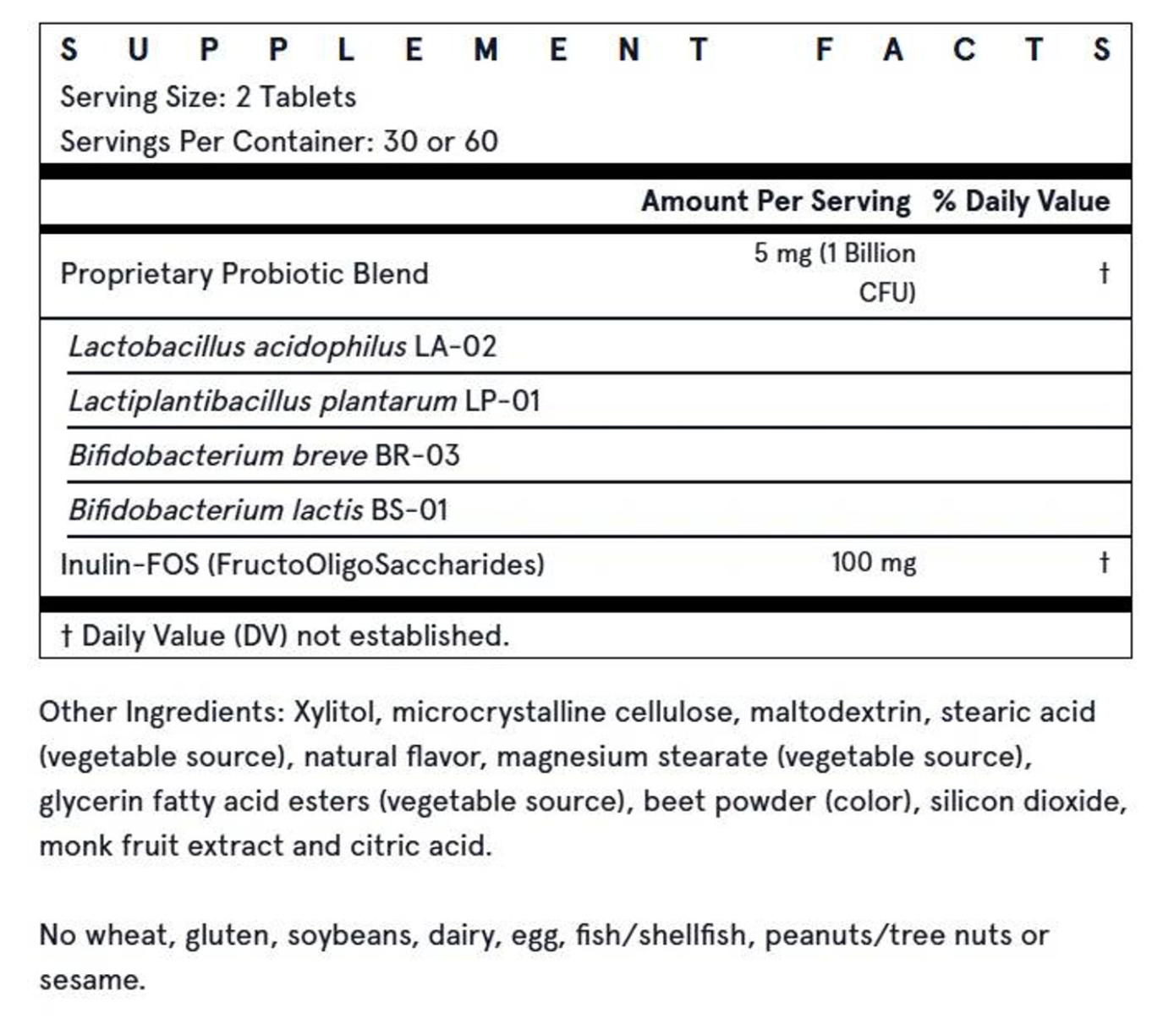Jarrow Formulas Yum-Yum Dophilus (1 Billion CFU) - 120 Tablets