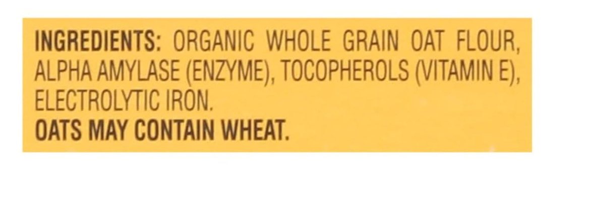 Earth's Best Organic Baby Food, Organic Whole Grain Oatmeal Baby Cereal, Non-GMO, Easily Digestible and Iron Fortified Baby Food, 8 oz Box - Expires Sep 29 2026