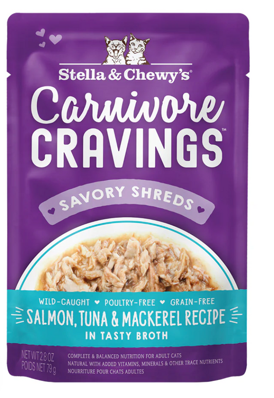 Stella & Chewy's Carnivore Cravings Salmon, Tuna & Mackerel Recipe - Expires Sep 05 2025