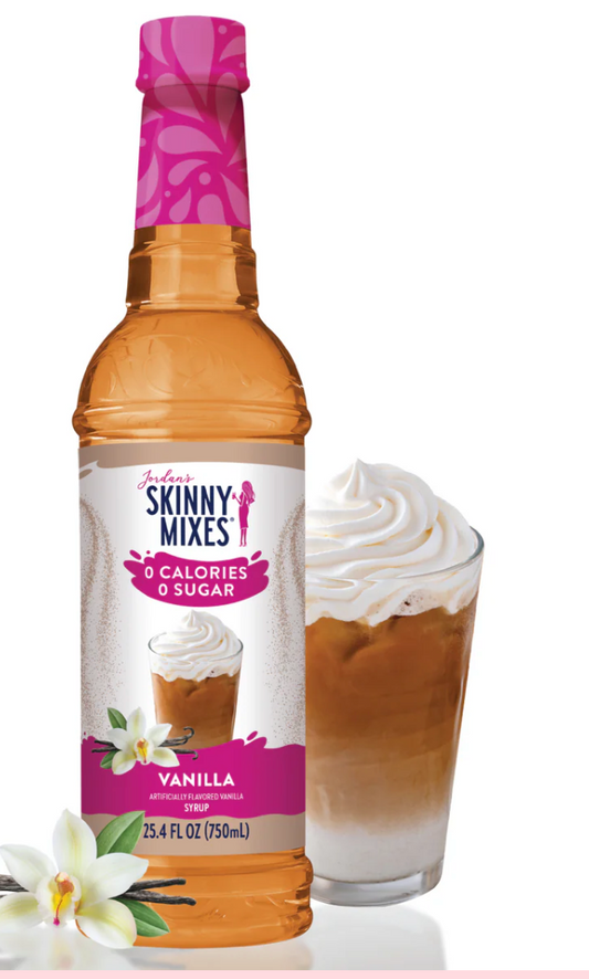 Jordan's Skinny Syrups Sugar Free Vanilla Syrup - Expired 07/05/2025