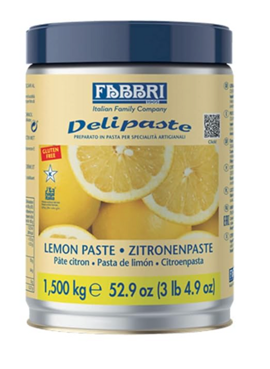 Delipaste Lemon Paste - tins 1,500kg (3.3 lb)