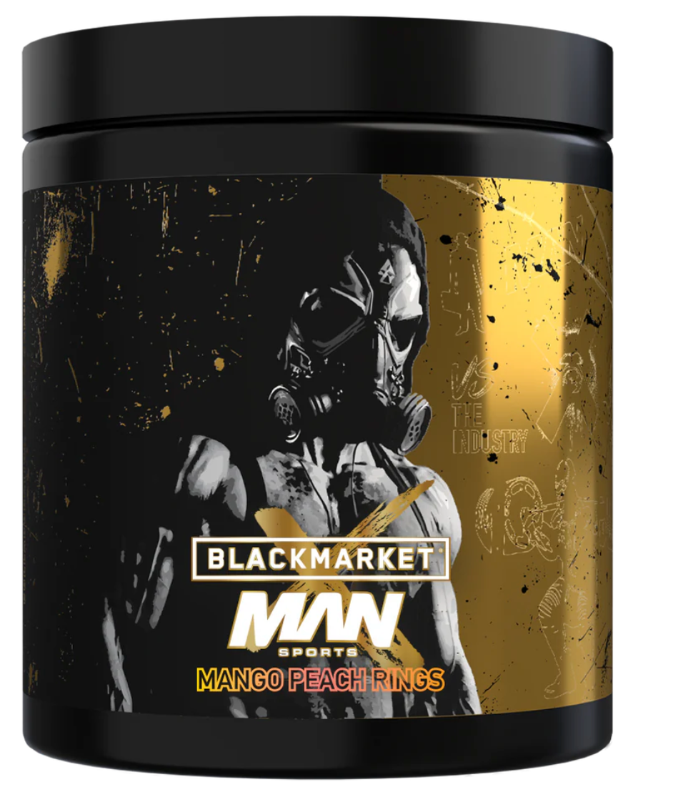 BLACKMARKET X MAN SPORTS Pre-workout - Expires in 2026