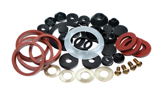 Mainstays 42 Piece Rubber Home Washer Assortment, 0.1 lbs. (80817)