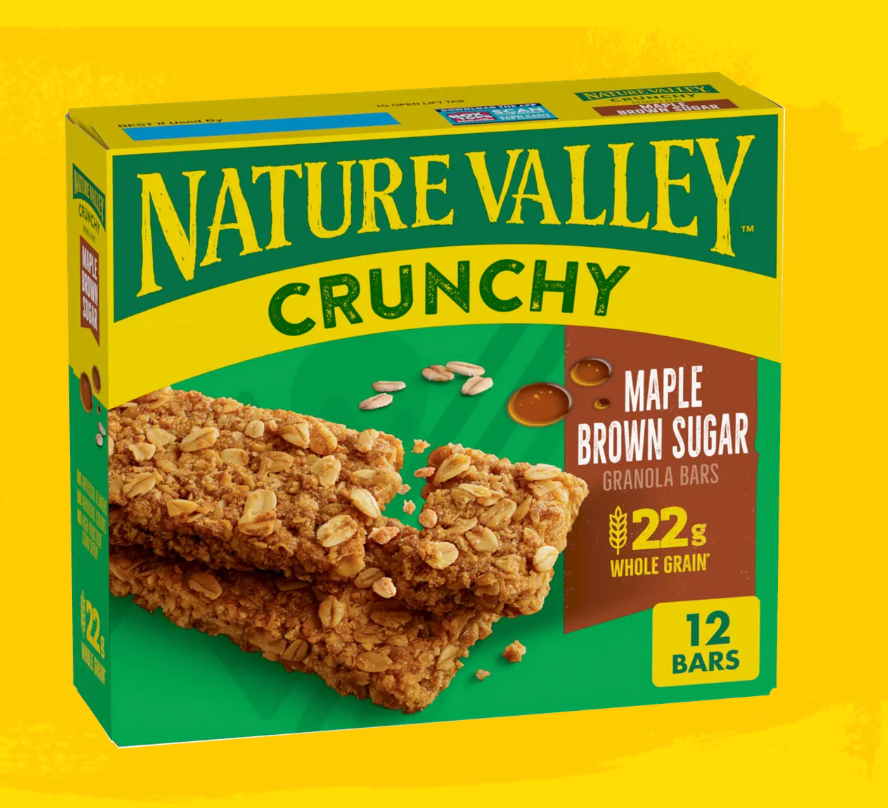 Nature Valley Maple Brown Sugar Crunchy Granola Bars  - Expired May 14 2025