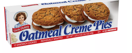Little Debbie Oatmeal Creme Pies - expired May 06 2025