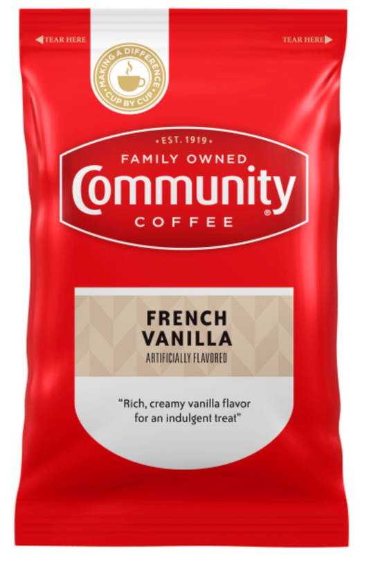 French Vanilla Ground Coffee Packets 3.0 oz - Expired 5/17/2025
