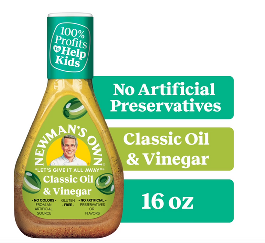 Newman's Own Classic Oil & Vinegar Dressing 16z  - Expires Feb 23 2026