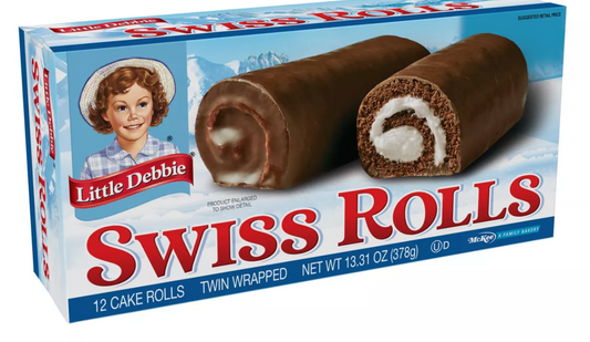 Little Debbie Swiss Rolls - 13.31oz/12ct - Expired May 13 2026