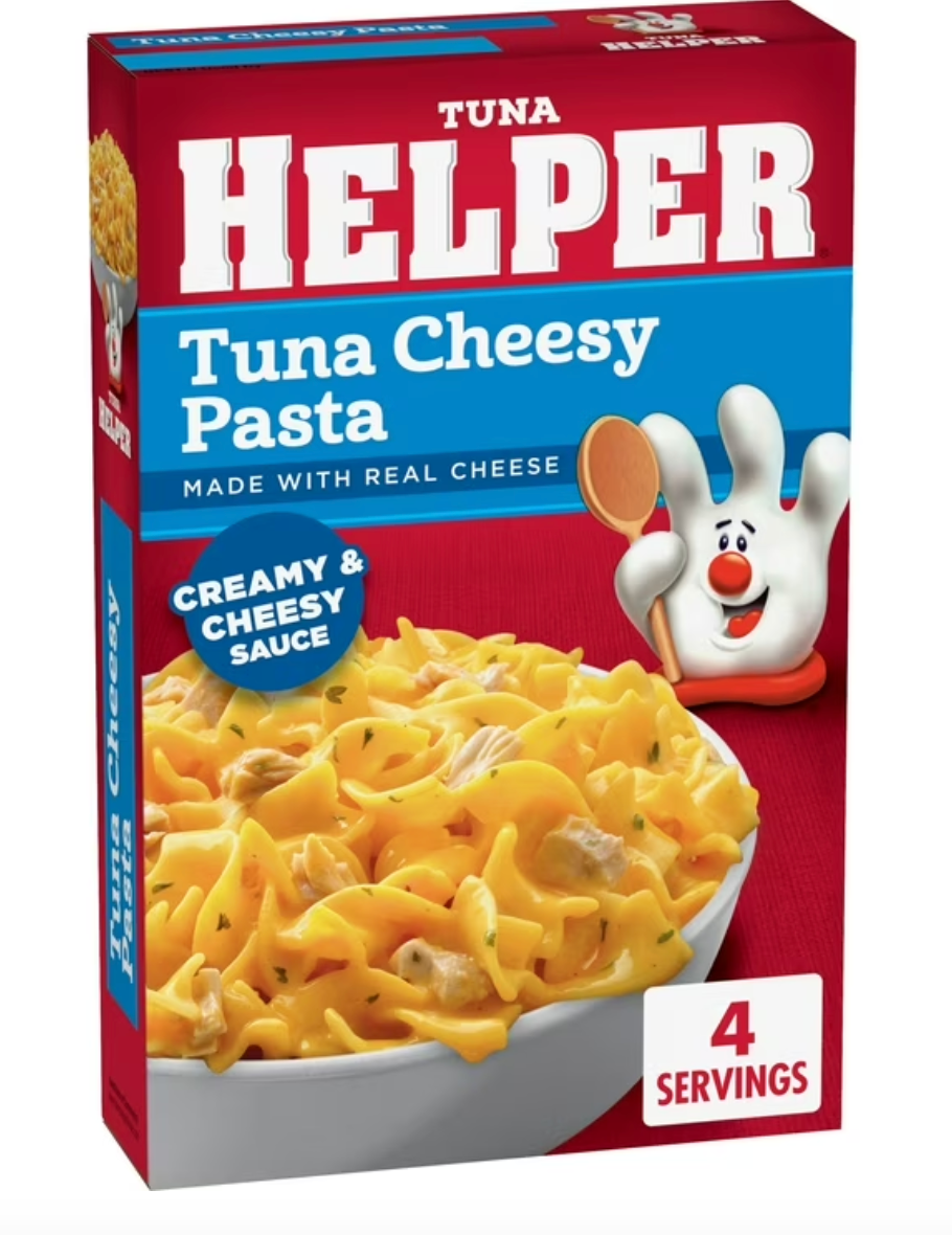Tuna Helper Cheesy Pasta with Real Cheese, 5.3 oz Box