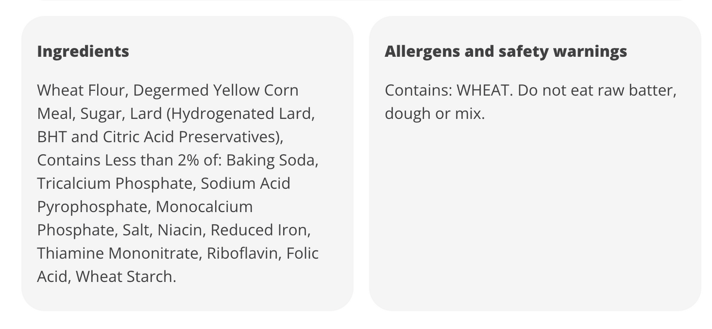 Jiffy Corn Muffin Mix