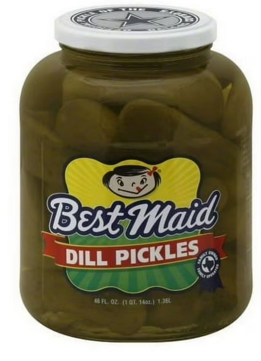 Best Maid Dill Pickles, 46 Fl Oz Jar