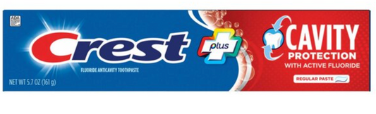 Crest Cavity Protection Fluoride Anticavity Toothpaste, 5.7 OZ