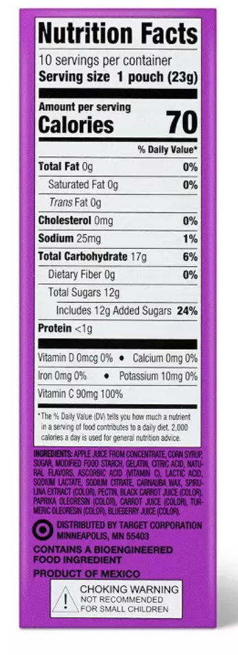 Mixed Fruit Fruit-Flavored Snacks - 8oz/10ct - Good & Gather™