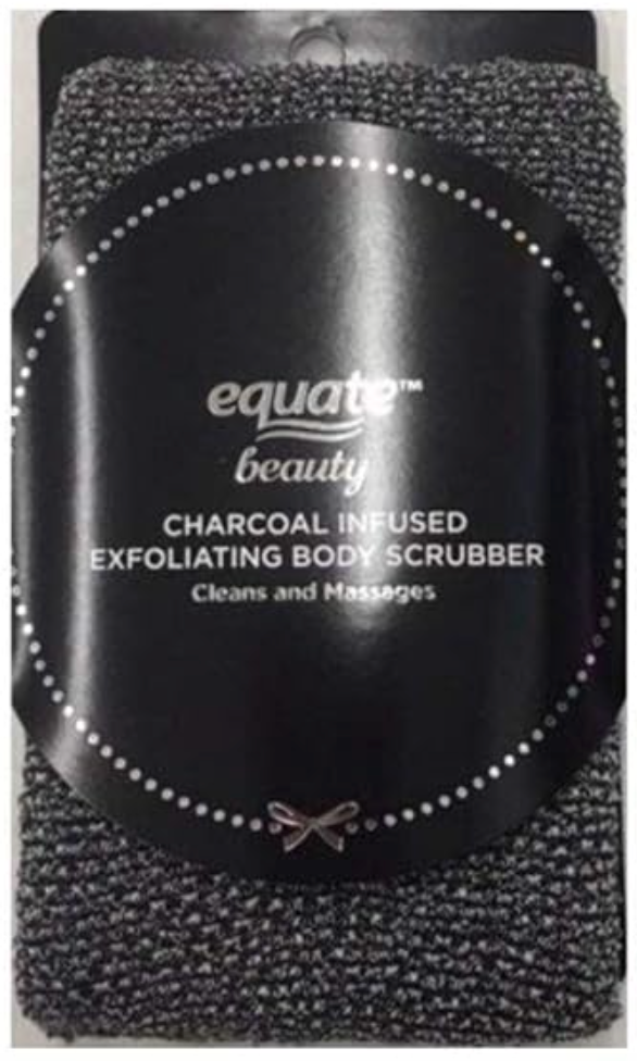 Equate Beauty Charcoal Infused Exfoliating Body Buff