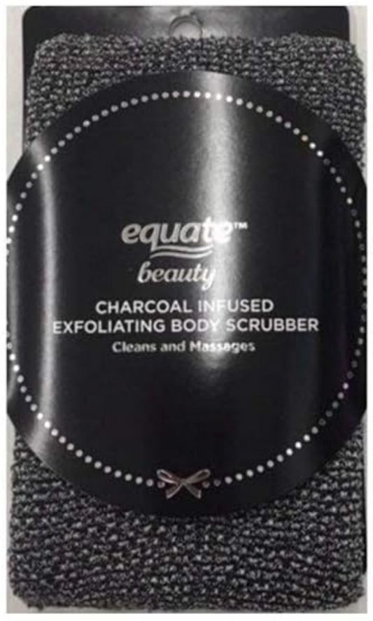 Equate Beauty Charcoal Infused Exfoliating Body Buff