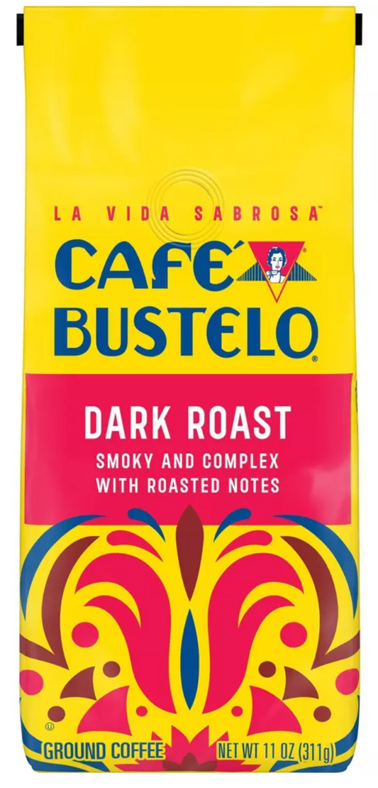 Cafe Bustelo Dark Roast Ground Coffee - 11oz