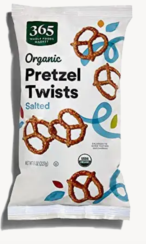 365 by Whole Foods Market, Organic Mini Pretzel Twists, 8 Ounce