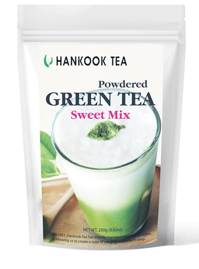 Hankook Tea Powdered Green Tea Sweet Mix, 8.82 Ounce (SYNCHKG123925)