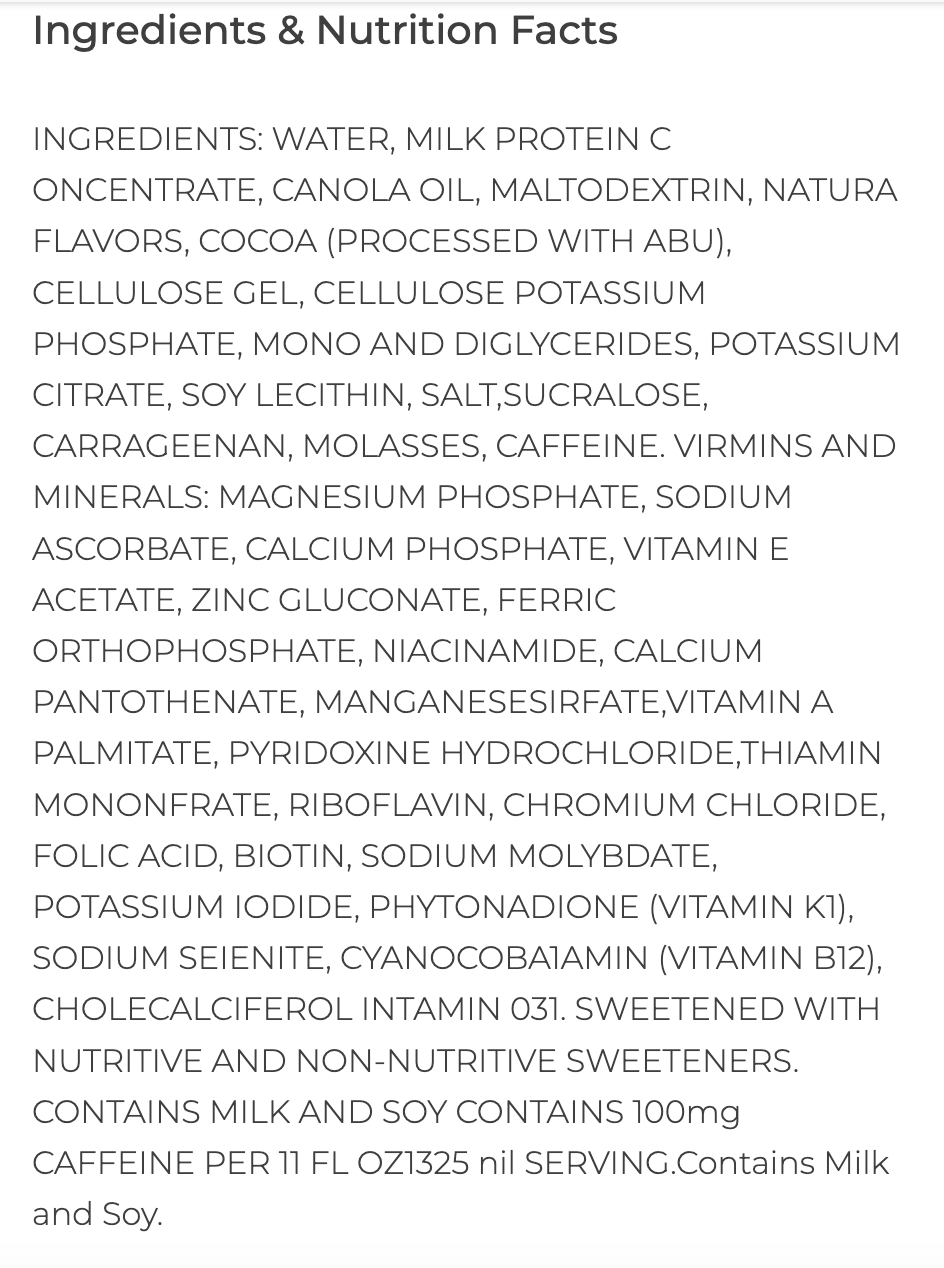 SlimFast Advanced Nutrition Slim Cafe Mocha Cappuccino Meal Replacement Shakes 4-Pk - Expired July 20 2025