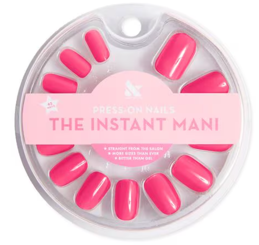 Olive & June The Instant Mani Press-On Nails Squoval Short, Bold & Unshaken, 1.0 set