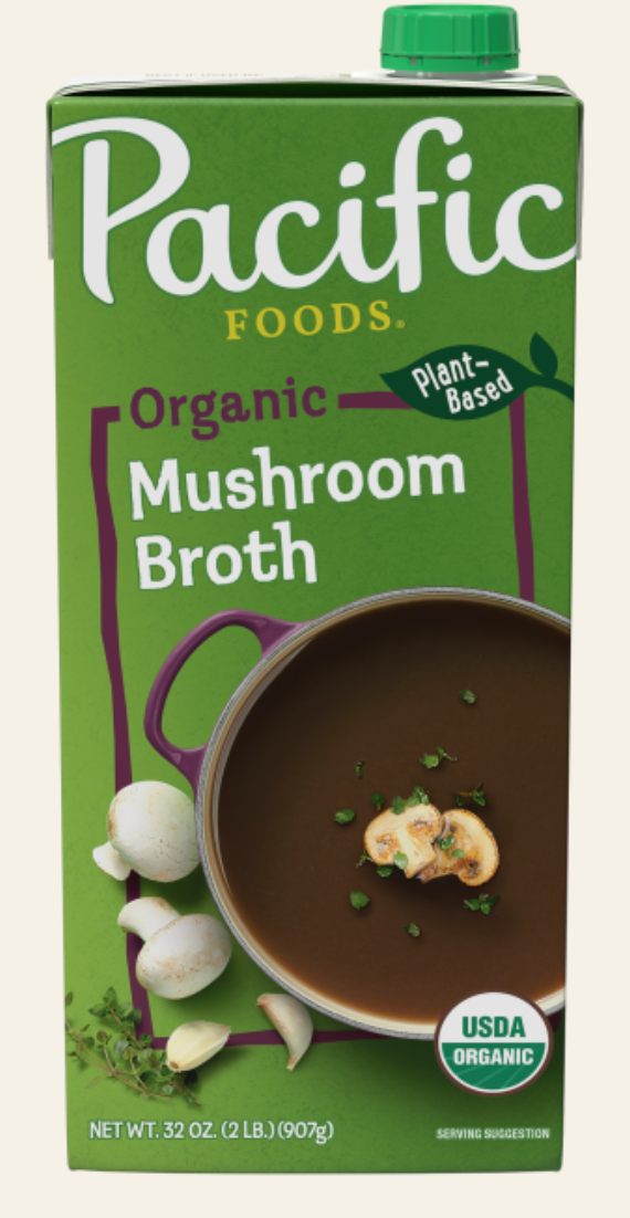 Pacific Foods  Organic Mushroom Broth - Expired Oct 10 2025