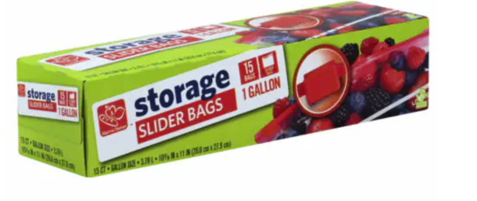 Harris Teeter™ Gallon Storage Slider Bags - 15 count