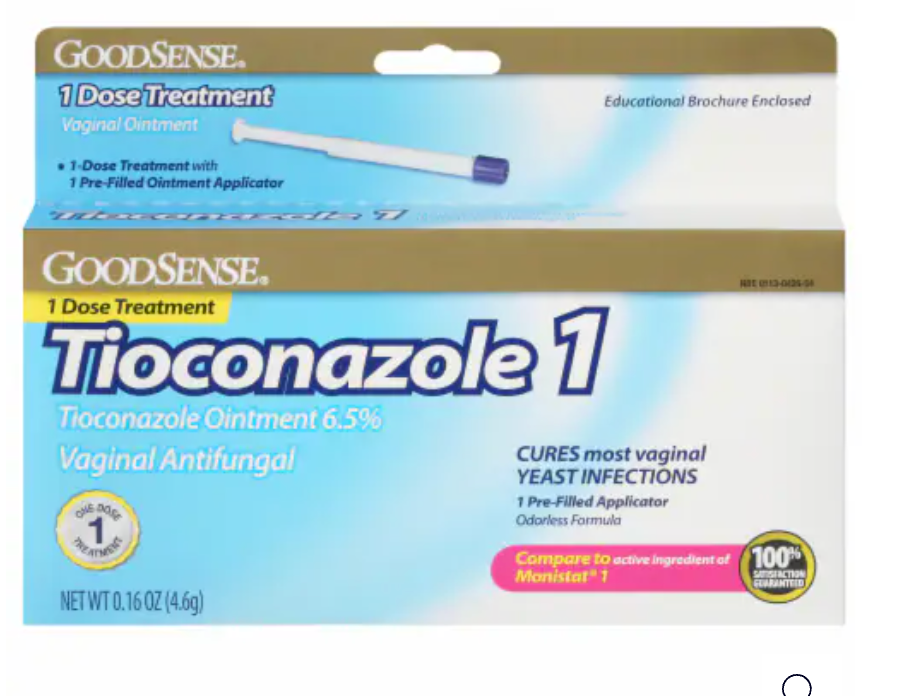 GoodSense® Tioconazole 1 Dose Vaginal Ointment