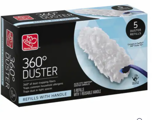 Harris Teeter™ 360 Duster Refills with Handle - 5 duster refills