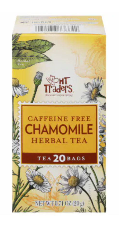 HT Traders™ Caffeine Free Chamomile Herbal Tea Bags