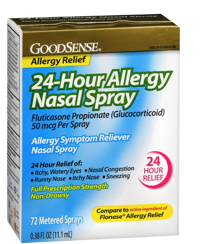 GoodSense® 24-Hour Allergy Nasal Spray, 72 Sprays, 0.38 oz