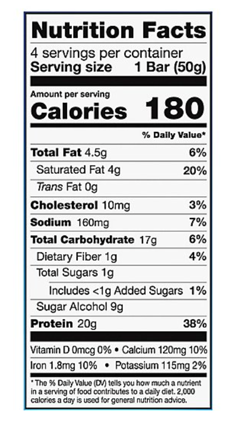 Pure Protein Galactic Brownie Bar - 4 CT - Expired Aug 01 2025