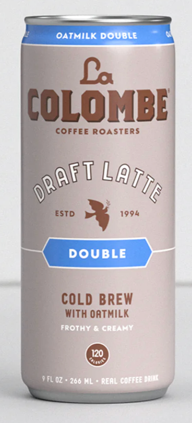La Colombe Oatmilk Double Draft Latte - 11 fl oz