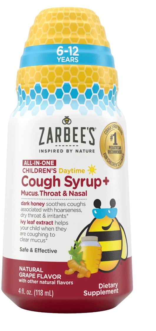 Kid's Cough All-In-One Day - Natural Grape Flavor