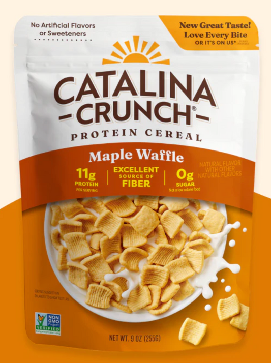 Catalina Crunch maple waffle Cereal