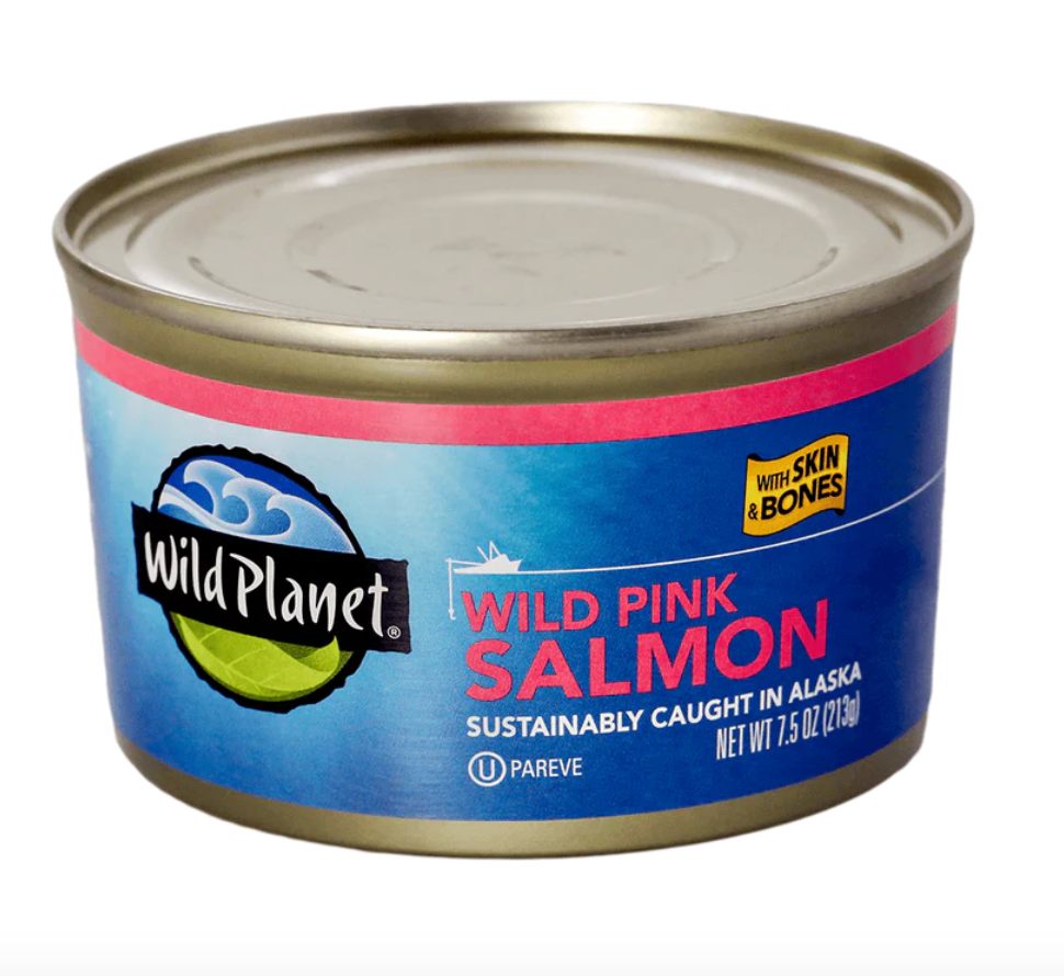 Wild Pink Salmon with Skin & Bones - Expires 12/2025